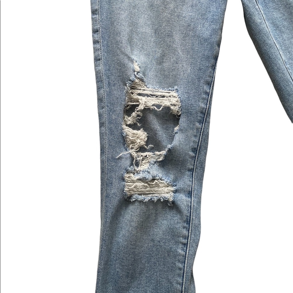 SOLD Abercrombie & Fitch high rise super skinny distressed jeans - Picture 3 of 7